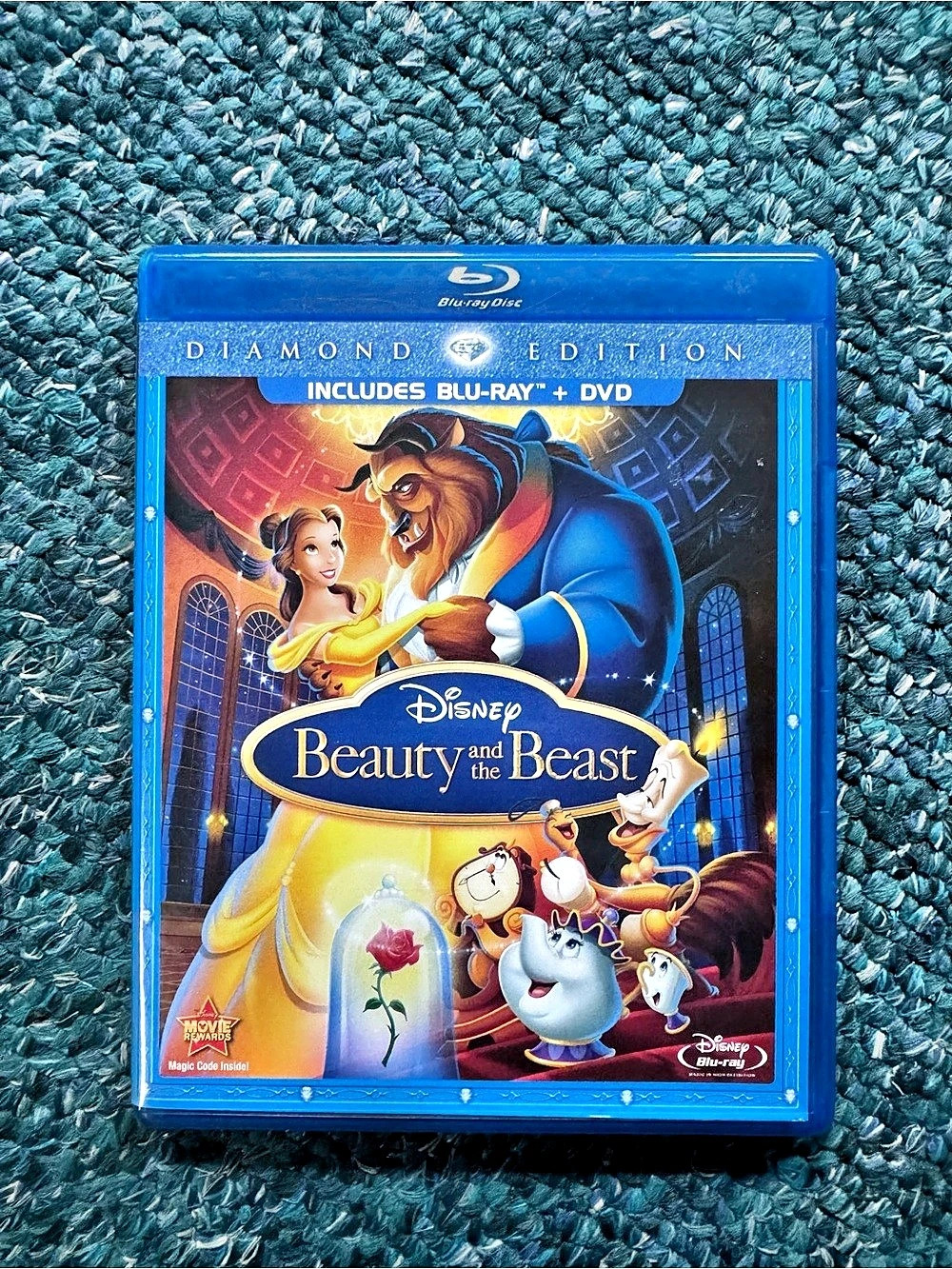 Disney Beauty and the Beast Diamond Edition Blu-ray & DVD Set